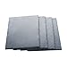 VonShef 8 Piece Set 4 x Placemats, 4 x Coasters, Natural Slate