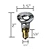 EDM - R39 E17 Replacement Light Bulb Motion Lamp 30W Reflector Type