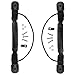 Hipiwe 2 Pcs Side Mount Carry Handles W/Paddle Park Bungee Hardware and J Hooks with Screws Kayak Handles