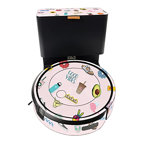 MightySkins Skin Compatible with iRobot Roomba j7+ - VSCO Girl | Protective, Du…