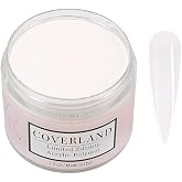 TONES Coverland Acrylic Nail Powder &ndash; Light White | Bubble-Free Non-Yellowing Soft White Polymer | Professional Salon French Tips &amp; Home Manicure | Made in USA (3.5 oz)