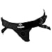 SpareParts HardWear Joque (Double Strap) Harness Adjustable and Washable (A, Belt 20-50Inch Waistband, Leg Straps 10-16Inch, Black)