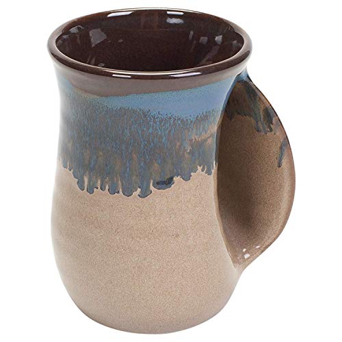 Clay in Motion Handwarmer Mug (14 Ounce Right, Mudslide) - Thumbnail 4