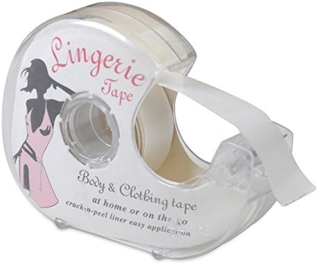 Lingerie Tape Body Clothing Clear Bra Strip Double Sided Flash Tape (10 ft roll)