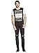 GUESS Factory Men's Truman Logo Graphic Crewneck Short Sleeve Tee Jet Black