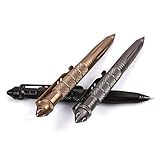 Eachbid Aircraft Aluminum Tactical Pen Self Defense Pen - Desert