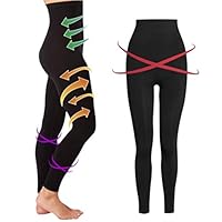 Sweetichic Women Sleeping Beauty Legs Shaper Legging Socks Slimming Leg Hip Up Pants