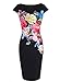 Vfemage Womens Floral Printed Ruched Bodycon Cocktail Evening Party Dress