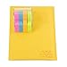 Divider Sticky Notes Post Tab Markers Full Adhesive Label Roll Tapes with Dispenser Holder by Ning Store (1/2
