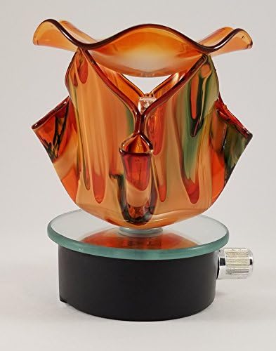 Plug-In Aromatherapy Fragrance Lamp W/Dimmer Electric Oil Warmer/Burner
