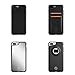 Mega Tiny MEGAVERSE Anti-Gravity Case with Wallet/Mirror/Bottle MegaBack for iPhone 7/6S/6 Plus