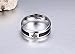 Stainless Steel Blue Carbon Fiber Inlay Polished Beveled Edge Masonic Wedding Ring Bands for Men,Freemason Ring,size 12