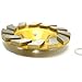 SogYupk 4-Inch Concrete Turbo Diamond Grinding Cup Wheel for Angle Grinder 12 Segs Heavy Duty,Yellow
