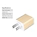 USB Wall Charger, Sicodo 3-Pack 1A Home Travel Power Adapter Wall Plug Charger Cubes for iPhone X / 8, 7 Plus, 6 Plus, 6s Plus, Tablet, Samsung Galaxy S8 Plus, S7 Edge, Note 8, HTC, Nokia, LG, Sony