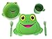 Culina kIds Bamboo 5- piece Dinner Set - Frog
