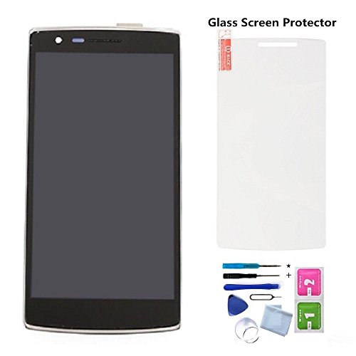 Lcd display touch screen digitizer assembly with middle…