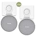 MTSmart Outlet Wall Mount Holder for Google Home Mini, Strongest Protecting Speaker Stand Hanger, Space-Saving Accessories for Google Mini Voice Assistant (White - 2 Pack)