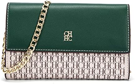 U+U Women's Crossbody Bag - PU Leather Small Shoulder Bag With Removable Chain, Credit Card Slots & Phone Pocket - View #10