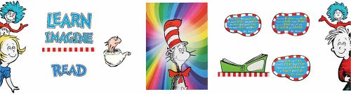 Eureka Dr. Seuss Dimensional Read Bulletin Board Sets (847675)