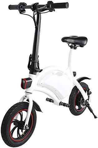 Windgoo Electric Scooter 12 inch 36V Folding E-bike with 4.4Ah LG Lithium Battery, City Bicycle Max Speed 30 km/h, Disc Brakes