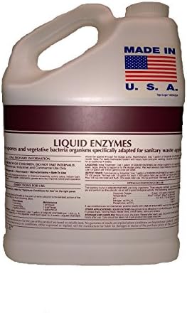 Six 1 Gallon Natural Drain Cleaner Liquid Enzymes Industrial Strength