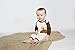 Touched by Nature Baby Organic Cotton Coveralls, Moose 1-Pack, 3-6 Months