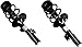 Prime Choice Auto Parts CST100236PR Front Strut Assembly Pair