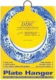 Bulk Buy: Flatirons Disc Plate Hanger 4" For Plates Up To 12" (300mm) Diameter DPH4 (3-Pack)