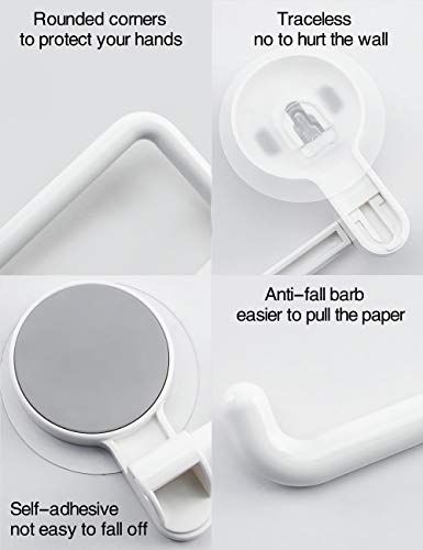 Large Paper Towel Holder Wall Mount Under Cabinet Kitchen Hanging Toilet Paper Towel Holder Gifts For Women & Men