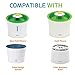 YOUTHINK Filters Compatible with Catit Fountain Catit Senses Water Fountain and Catit Stainless Fountain, 6 Packs Flower Fountain Filters