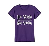 Womens It's Viola Not Violin Funny Orchestra Class