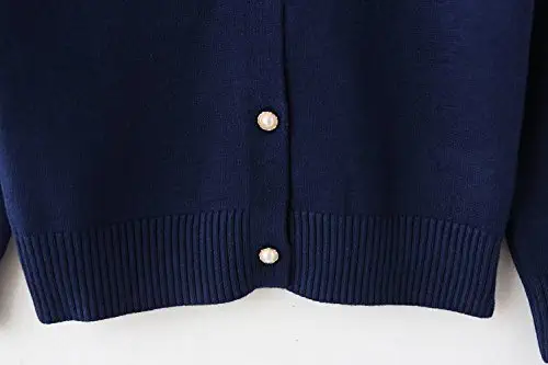 قیمت و خرید SMILING PINKER Girls Cardigan Sweater School Uniforms Button  Long Sleeve Knit Tops برند SMILING PINKER | مالتینا