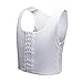 JARAZIN Women Lesbian Transgender Tomboy FTM Breathable Compression Hook Chest Binder Tank Top (M,White