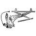 AutoandArt Brock Replacement Drivers Rear Power Window Lift Regulator with Motor Assembly Compatible with 97-01 Camry 69804AA010
