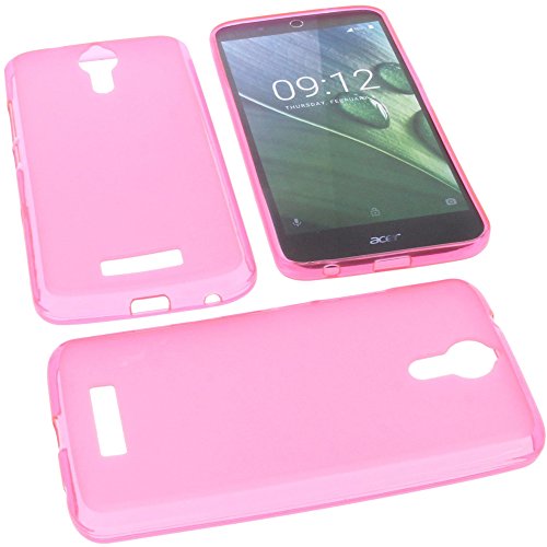Protective case for Acer Liquid Zest Plus Rubber TPU mobile phone cover pink