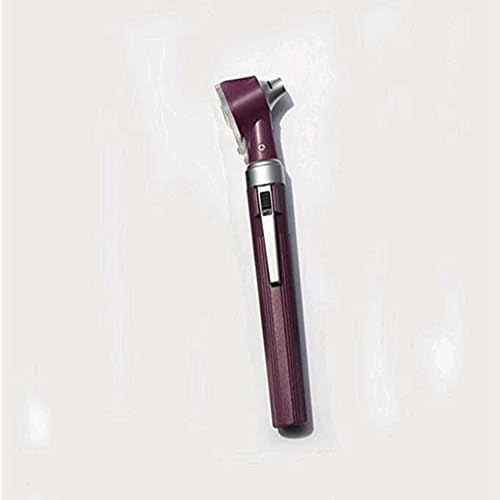 XCXC JIN Fiber Optic Otoscope Pocket Size Washable Speculum Reusable Ear Care Physician Approved Home Diagnostic -Purple
