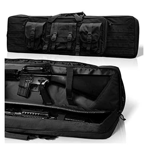 HUNTSEN 36" 42" Double Long Rifle Case American Classic Tactical Soft