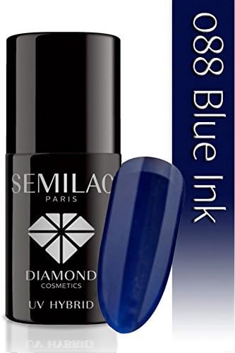 SEMILAC Blue Ink 088 UV LED Gel Hybrid by Semilac Paris