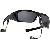Forestfish Black Wireless Bluetooth Headset Sunglasses Stereo Headset Music Player Sunglasses UV400 for Smart Phones or Bluetooth Function