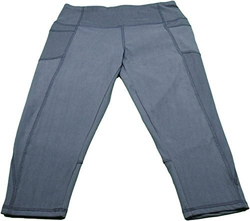 Marika Tek Ladies Performance Fitted Capris, Gray (X-Small)