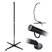 F2C 380LBS Hammock C Stand Solid Steel Construction Hammock C Solid Steel Stand New (Black,Steel)