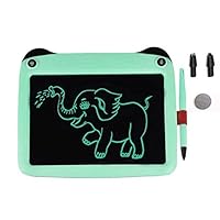 YYhappy childhood 9 in Electronic Drawing Pads for Kids, Portable Reusable Erasable Writer,Elder Message Board,4-8 Years Old Boys for Digital Handwriting Pad Doodle Board for School Green