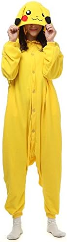 VenusDress Pajamas Anime Costume Adult Animal Onesie Pikachu Cosplay