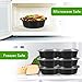 Meal Prep Containers, 10 Pack Premium Quality Meal Prep Plastic Microwavable Food Containers for adults (BPA free Food Grade/Freezer/Dishwasher Safe) (advanced)