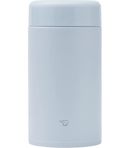 ZOJIRUSHI SL-MEE07AB Ms.Bento – Portapranzo Termico In Acciaio Inox – Contenitore Sottovuoto Con Ciotole Microonde E Borsa – Blu Acqua, 22.5 Oz - 3