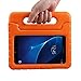 BMOUO Kids Case for Samsung Galaxy Tab E Lite 7.0 inch - Shockproof Case Light Weight Kids Case Super Protection Cover Handle Stand Case for Samsung Galaxy Tab E Lite 7-Inch Tablet - Orange
