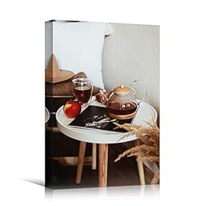 signwin Canvas Wall Art Tea Preparation Coffee Drinks...
