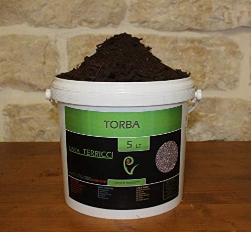 Turba rubia - 5 litros: Amazon.es: Jardín