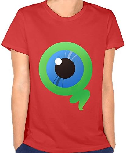 Xinqugaox Womens Sam The Septic Eye Fashion Running Red Shirt L Short Sleeve