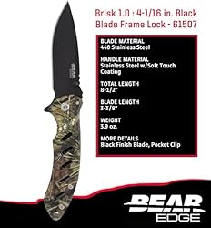Bear Edge 4 1/4" Predator Series Brisk 1.0 Frame